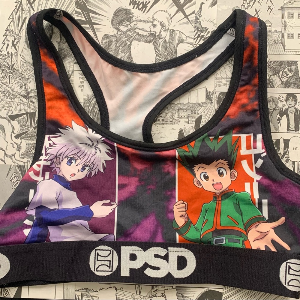 Anime sports bra